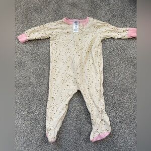 Pink and Cream Baby Sleeper